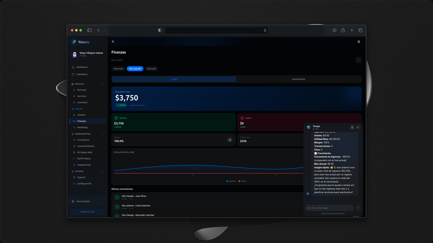 TimeUp // Time Tracking SaaS
